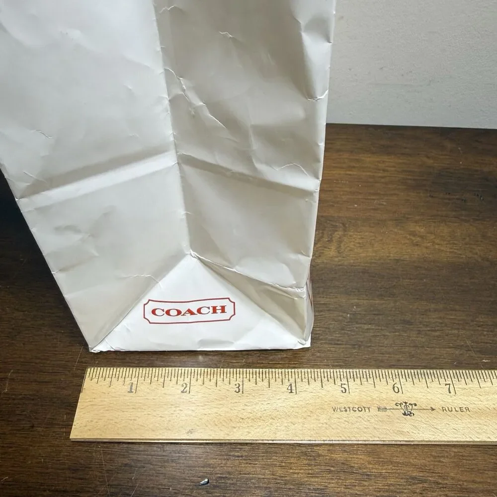 Coach 2011 Paper Gift Bag Medium 10